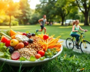 Gesunde Ernährung und Sport für nachhaltige Gesundheit