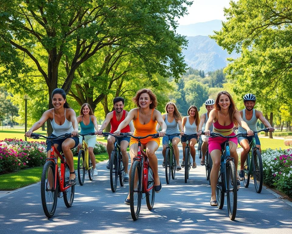 Gesundheit durch Radfahren