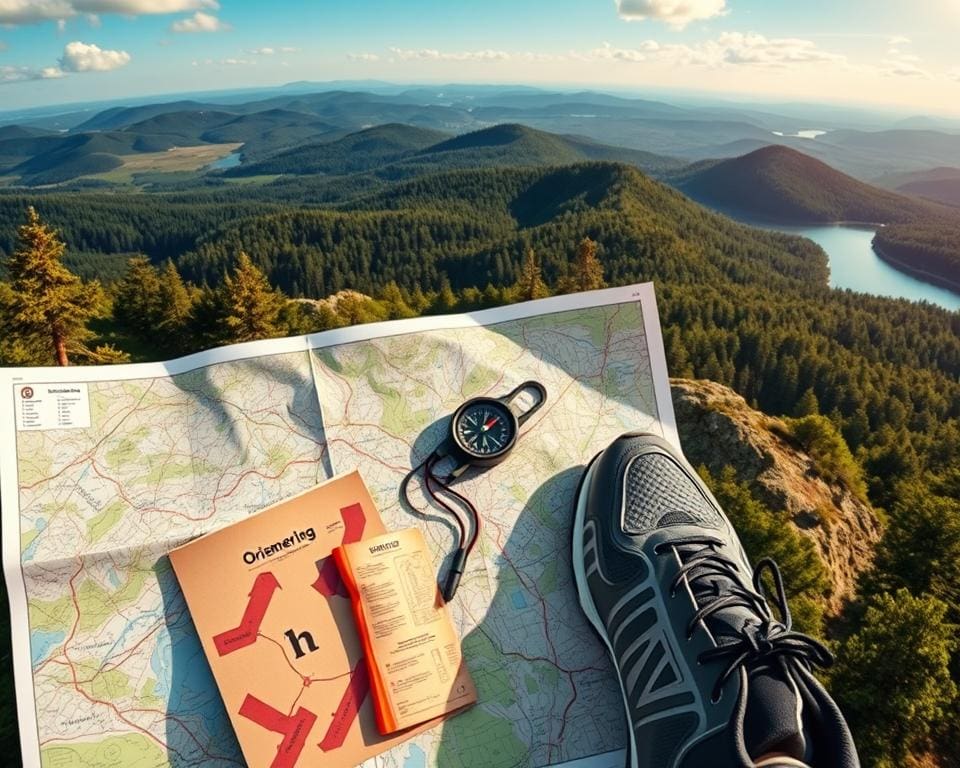 Kartenlesen im Orientierungslauf Kartenlesen im Orientierungslauf