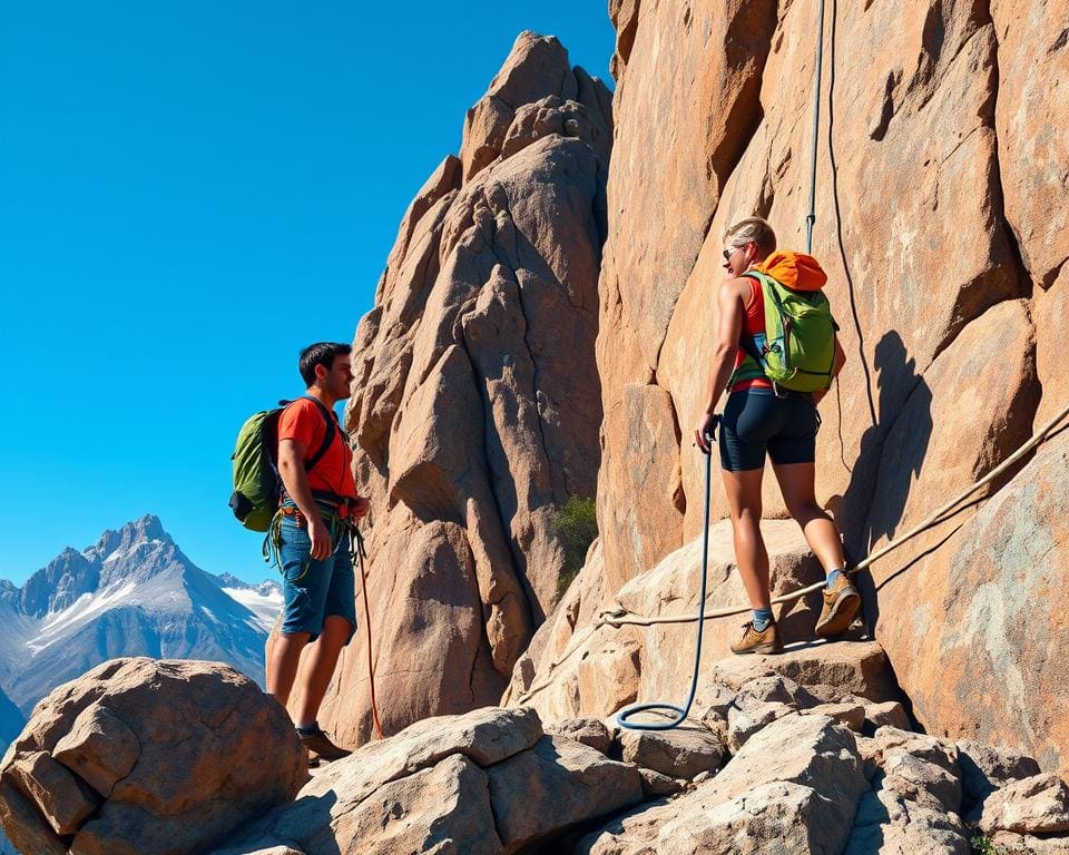 Kletterpartner finden