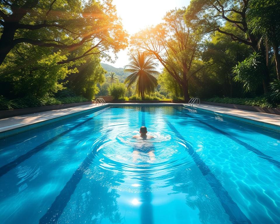 Schwimmen für Wohlbefinden
