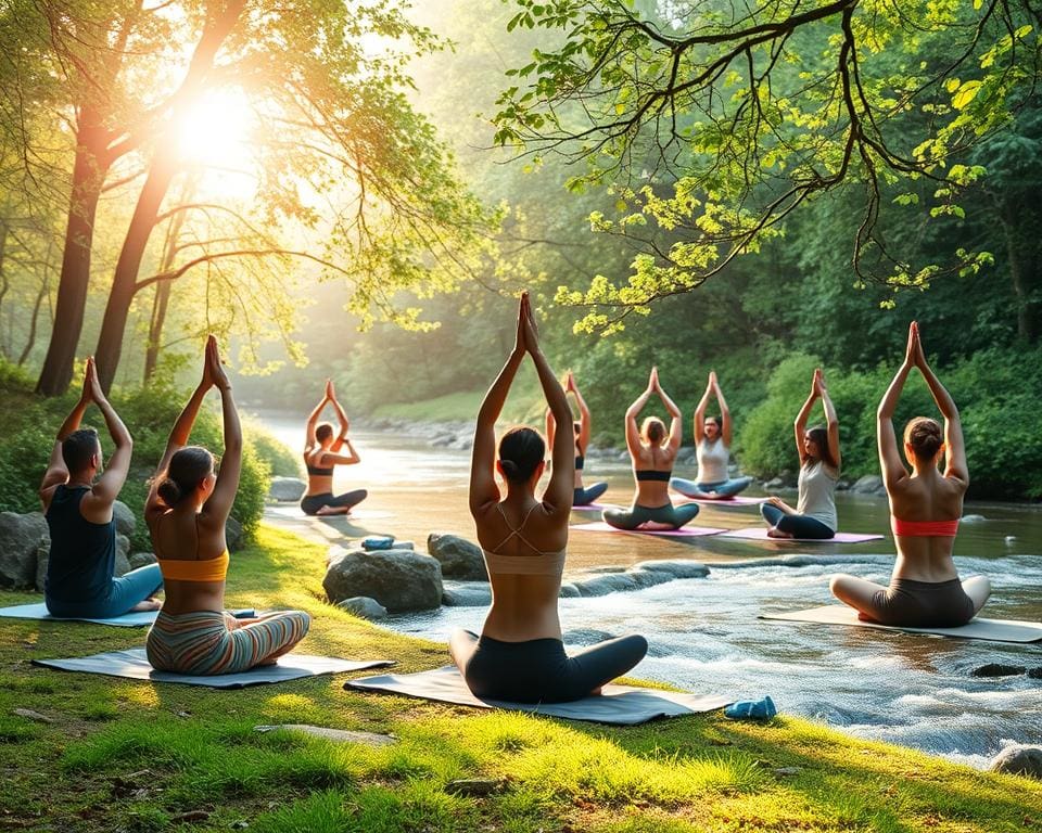 Yoga Übungen für Körper und Geist in Einklang bringen