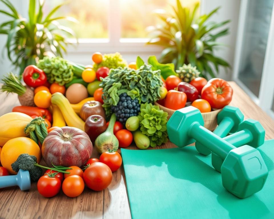 gesunde Ernährung und Bewegung für mehr Energie