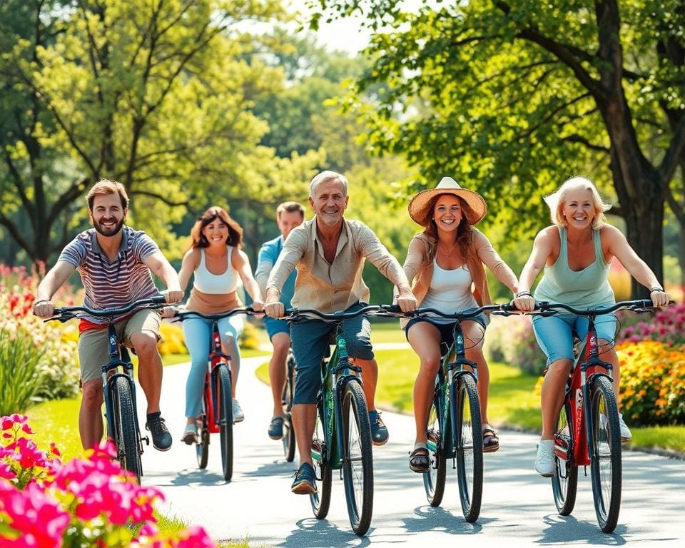 gesundheitliche Vorteile Radfahren