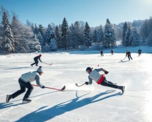 Eisstockschießen – Geschicklichkeit und Präzision auf dem Eis