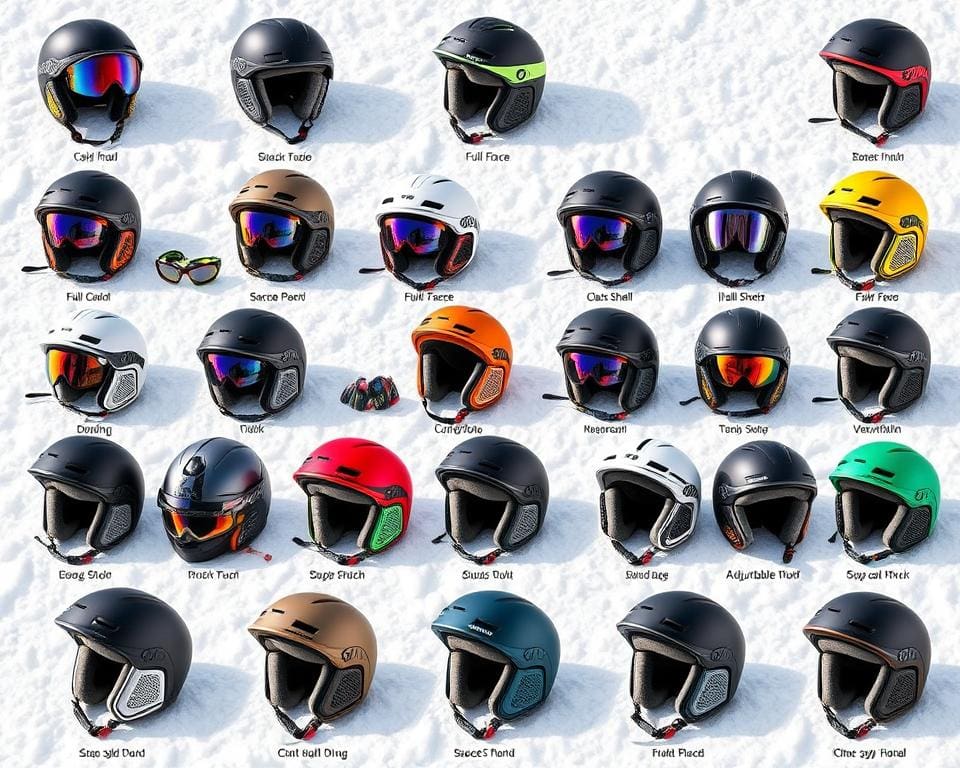 Skihelm Modelle im Vergleich