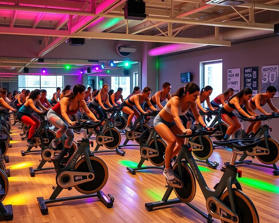 Trainingsprogramm im Cycling Studio
