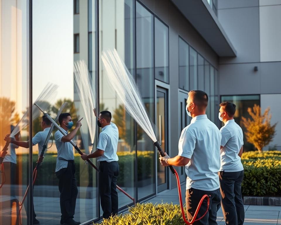 Was macht ein Gebaeudereiniger professionell?