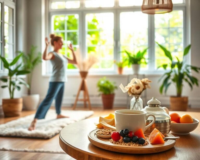 Wie findest du gesunde Routinen fuer die Woche?