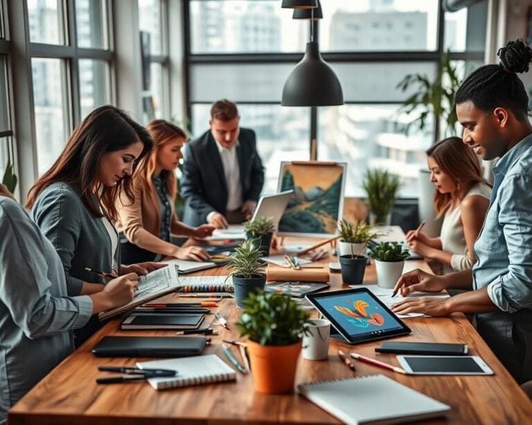 Wie integriert man kreative Tätigkeiten?