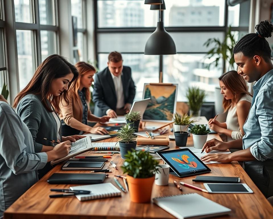 Wie integriert man kreative Tätigkeiten?