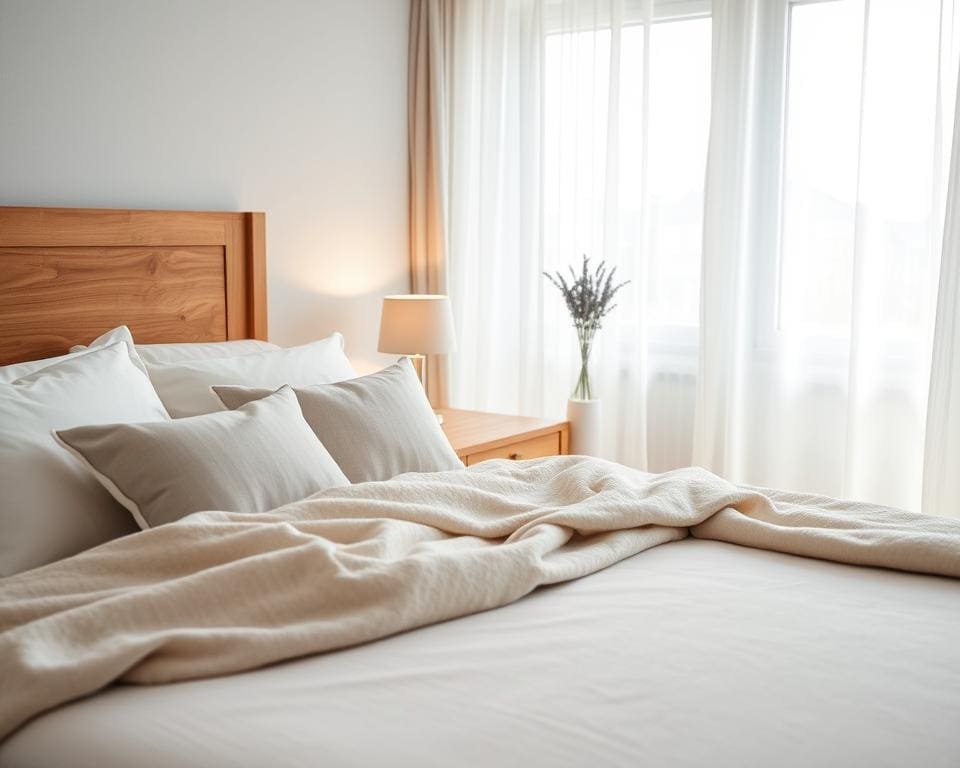 Wodurch wirkt ein Schlafzimmer ruhiger?