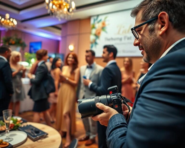 Warum lohnt sich ein Fotograf für Events?