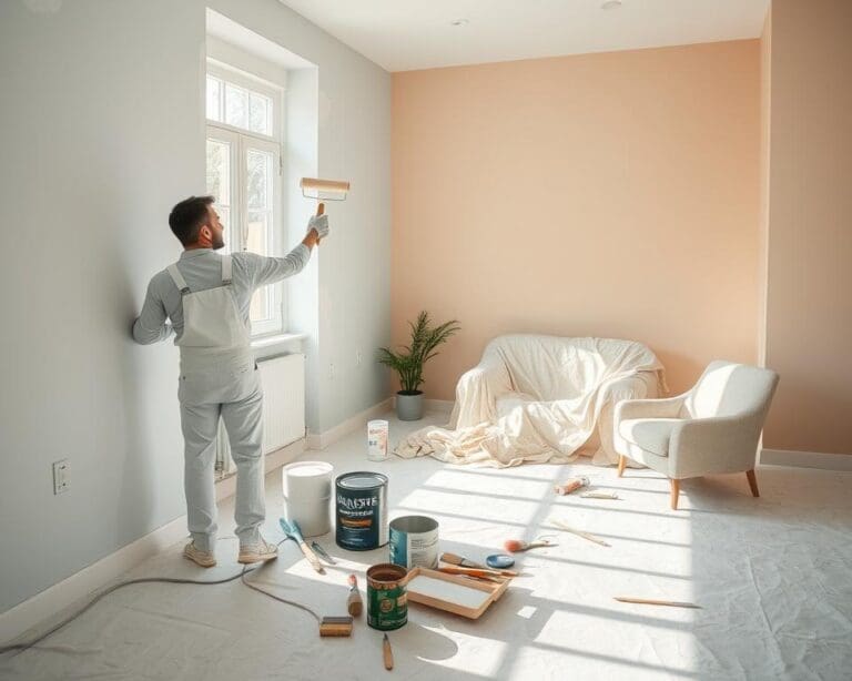 Was bringt eine neue Wandfarbe?