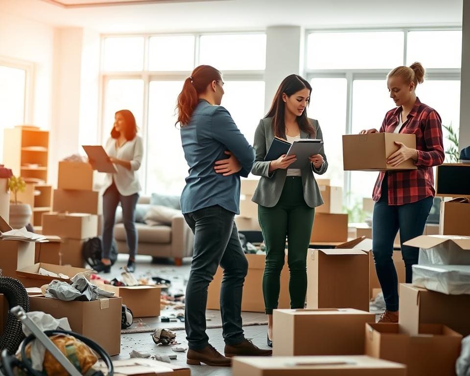 Was leistet ein Räumteam?