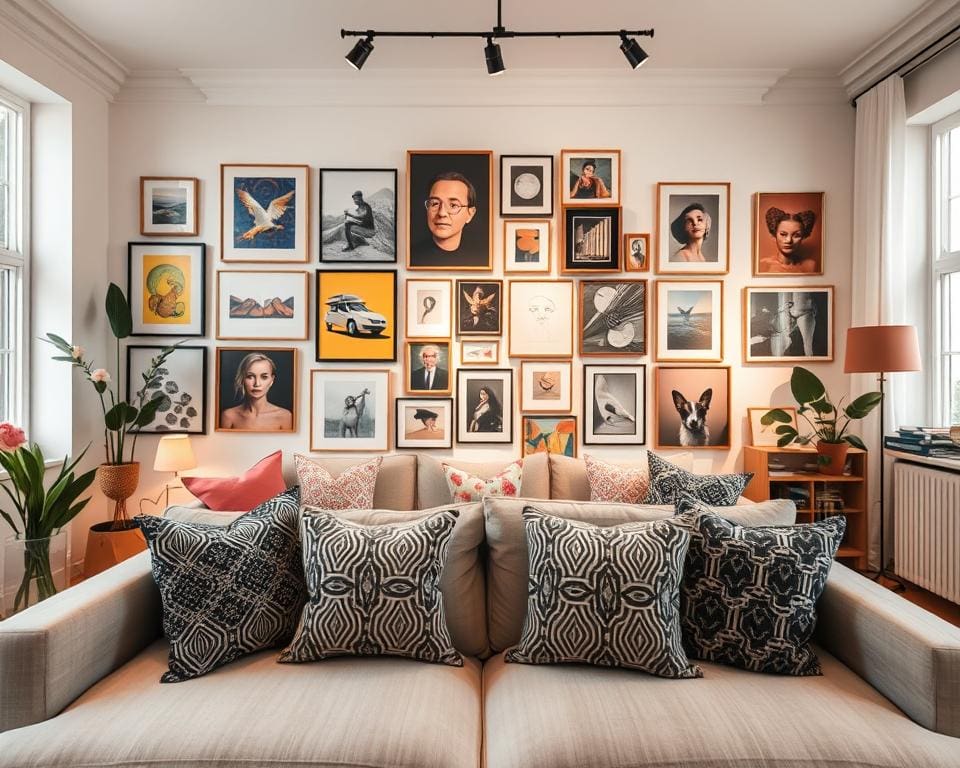 Was macht Wandkunst im Wohnzimmer aus?
