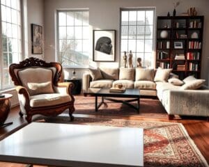 Wie kombiniert man moderne und klassische Möbel?