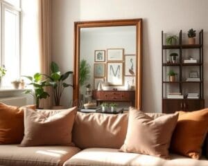 Wie setzt man Spiegel im Wohnraum ein?