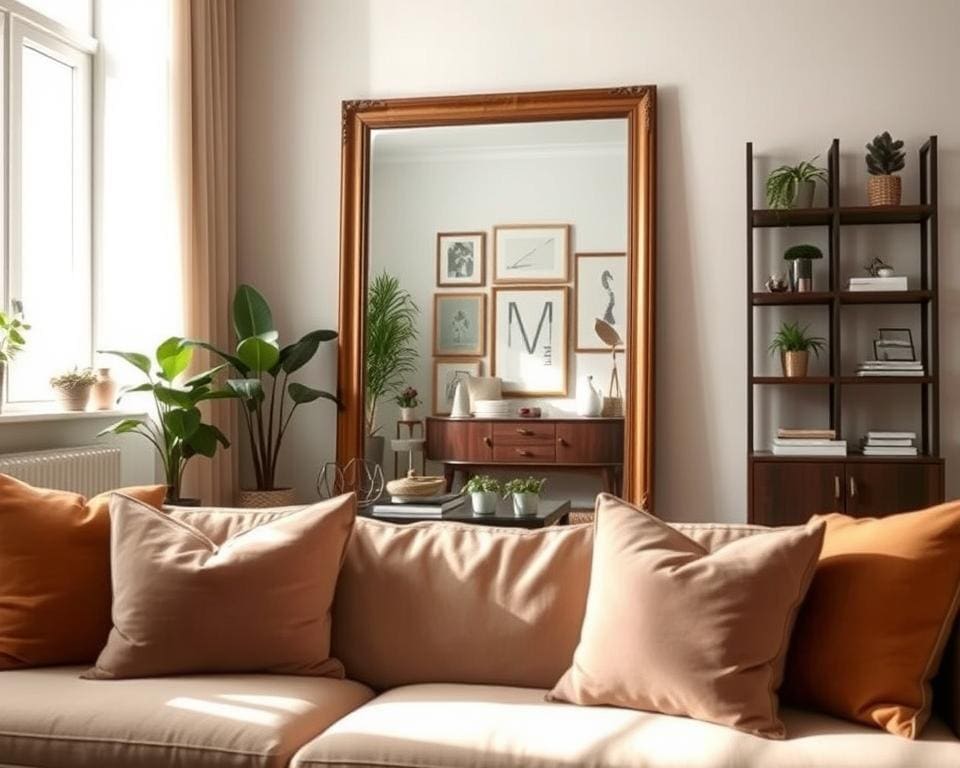 Wie setzt man Spiegel im Wohnraum ein?