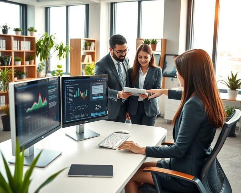 Wie unterstützt ein Datenbankadministrator Betriebe?