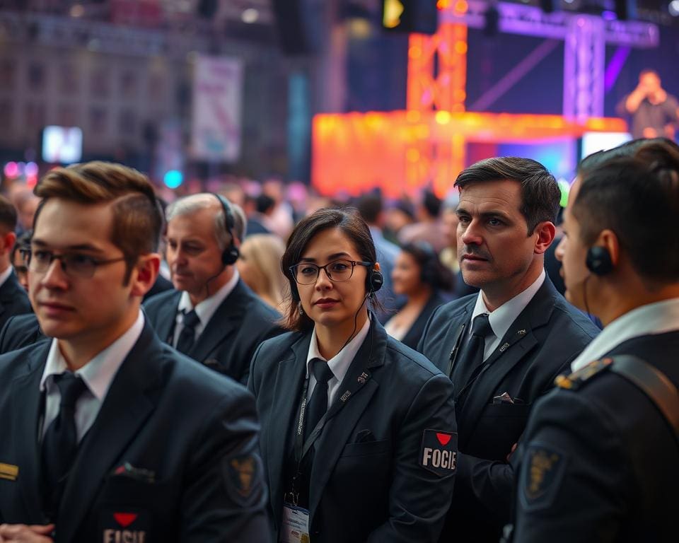 Wie unterstützt ein Sicherheitsdienst Veranstaltungen?