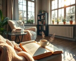 Wie verbinden Menschen Literatur und Ruhe?