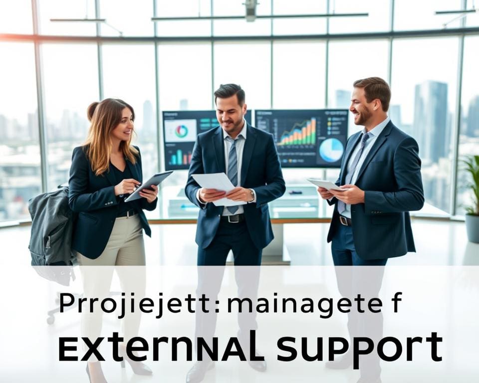 Welche Vorteile haben Projektmanager durch externe Unterstützung?
