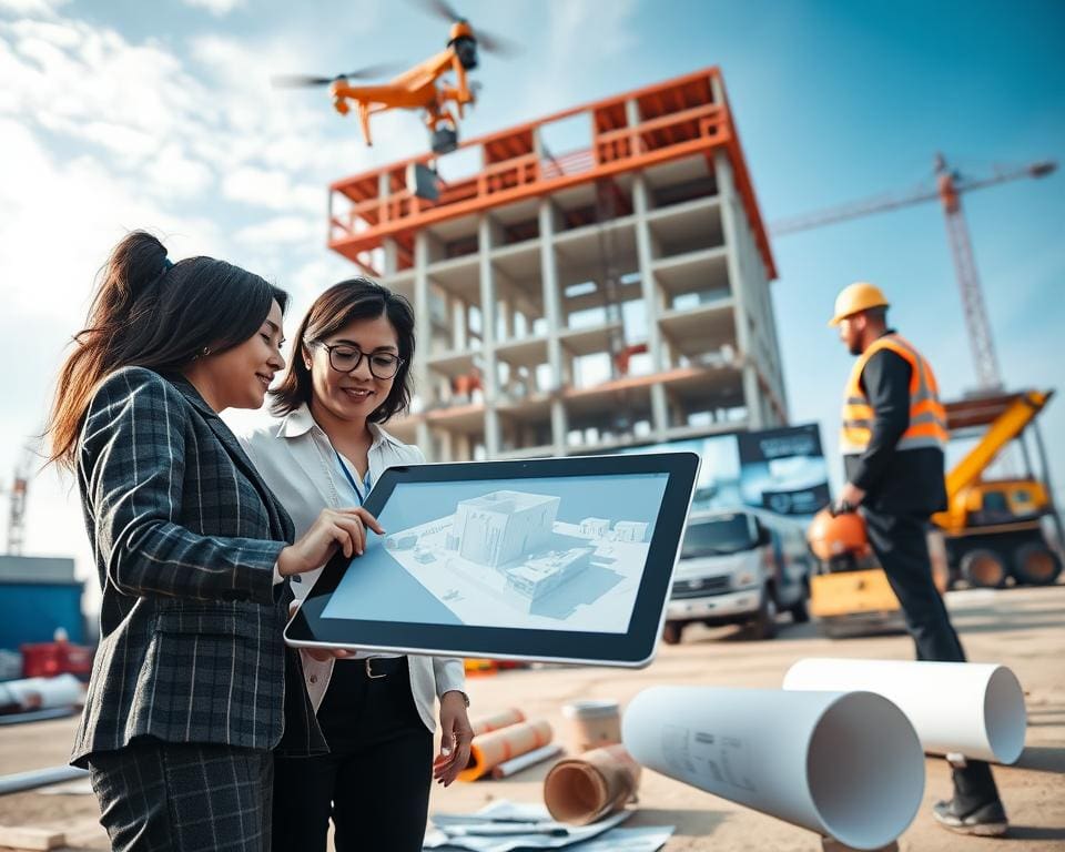 Wie optimieren IT-Lösungen Bauplanung?