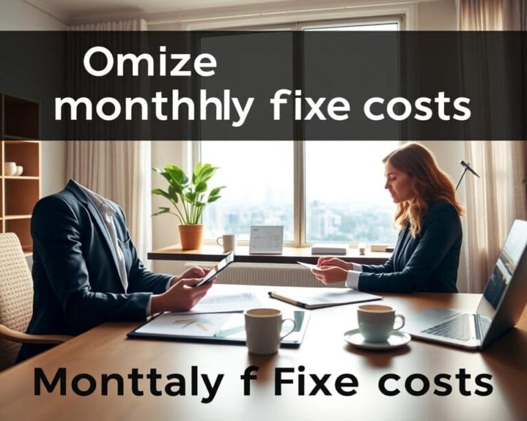 Wie optimiert man monatliche Fixkosten?