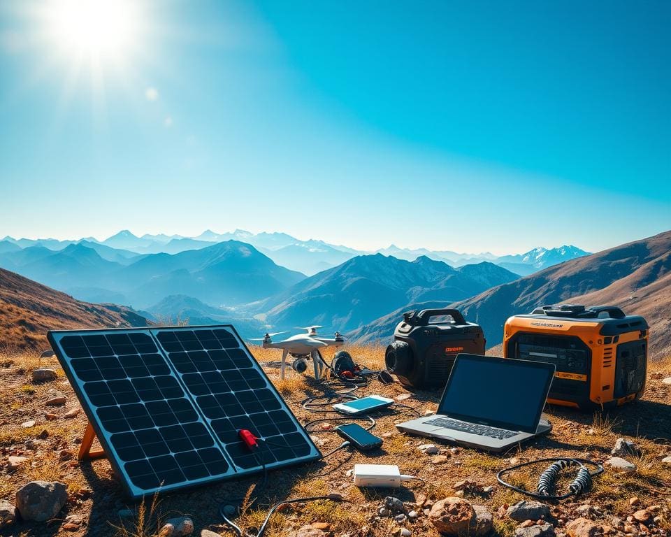 Wie unterstützen Powerlösungen Outdoor-Technik?