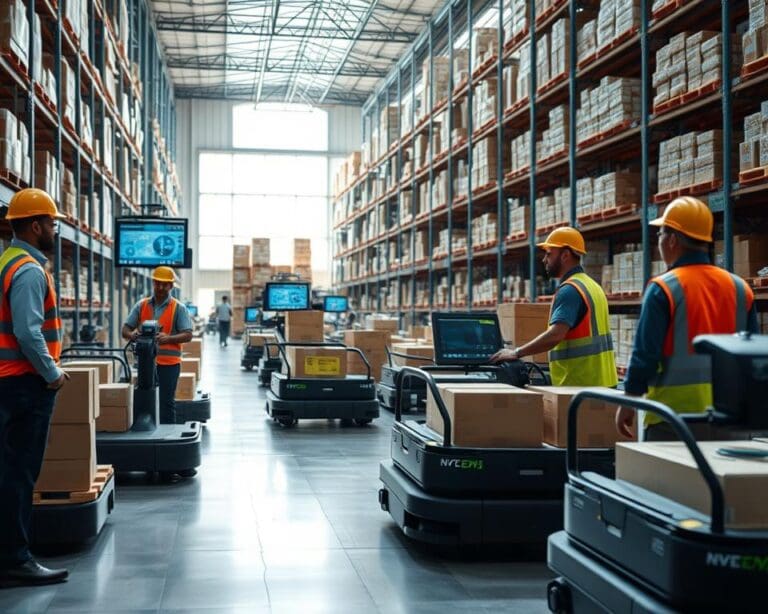 Wie verändert Technik die industrielle Logistik?