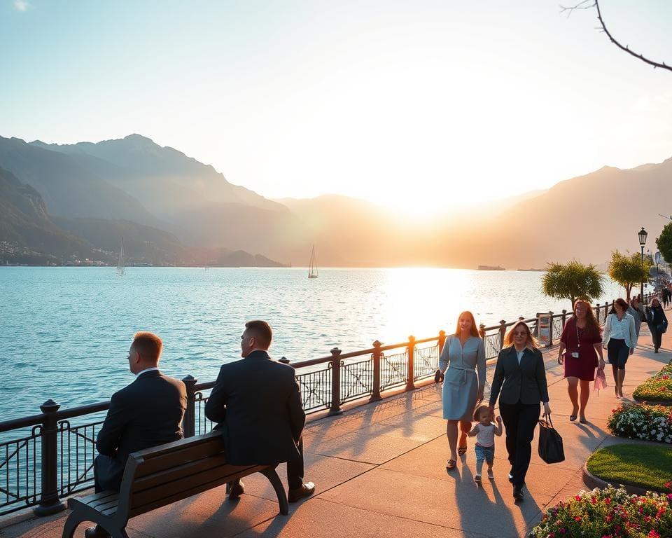 Warum ist der Genfersee so beliebt?