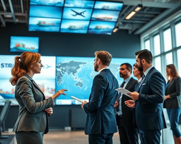 Warum ist ein Logistikdienstleister international gefragt?