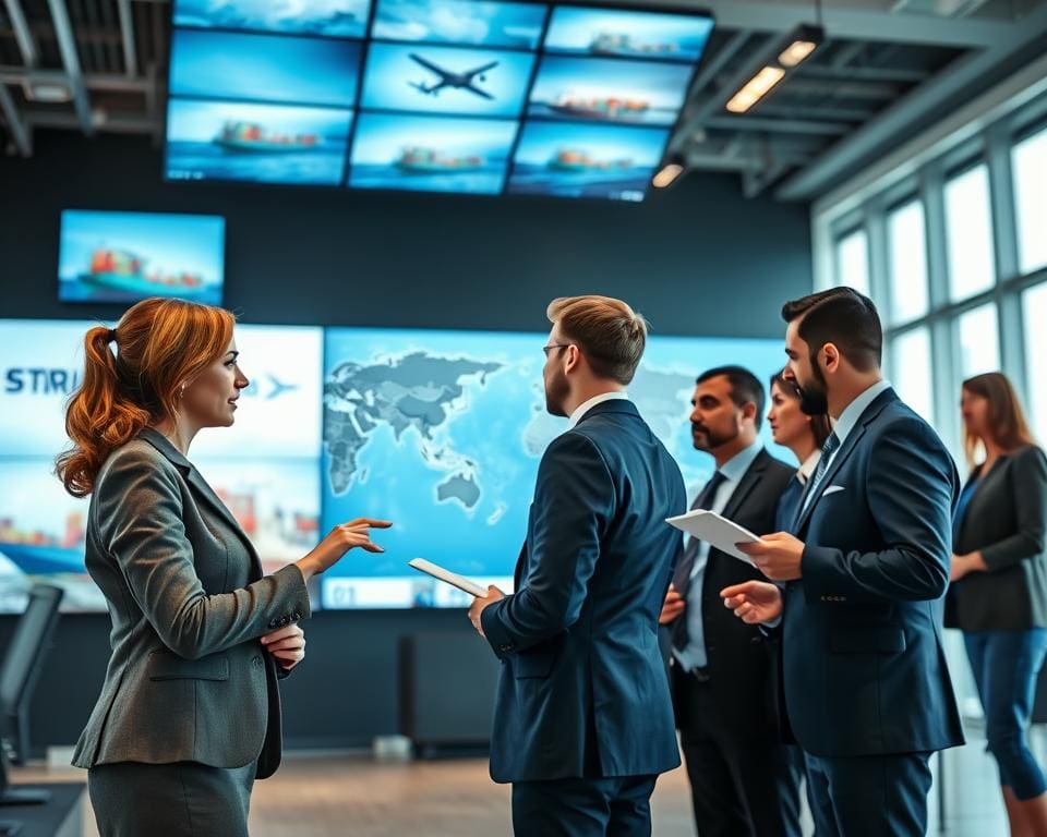 Warum ist ein Logistikdienstleister international gefragt?