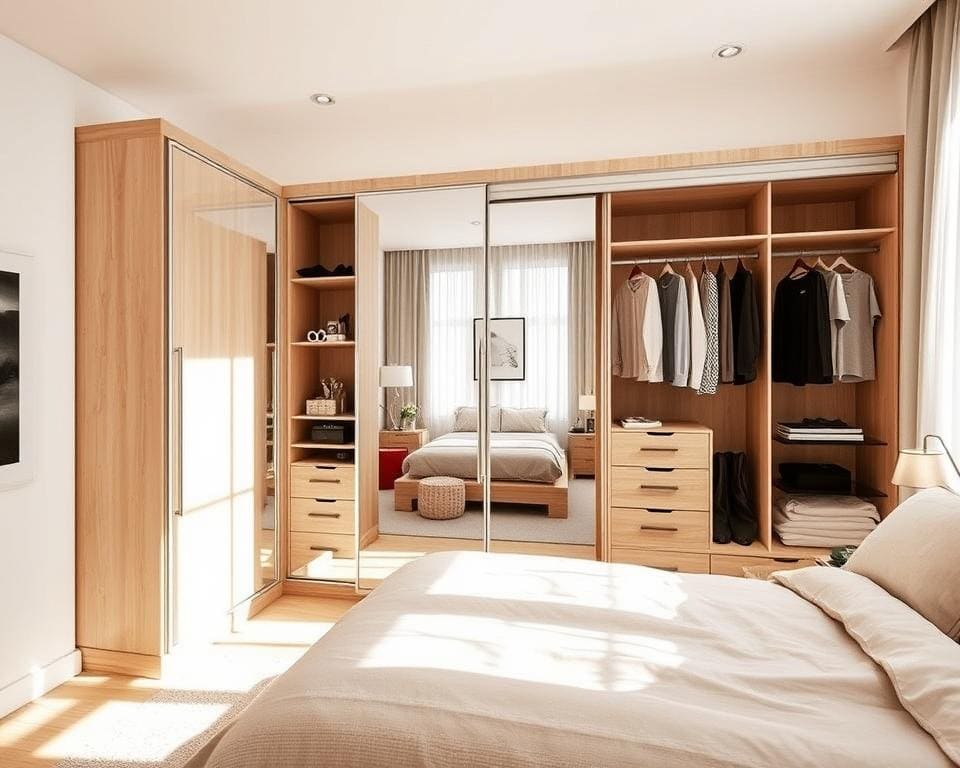 Warum sind Einbauschränke platzsparend?