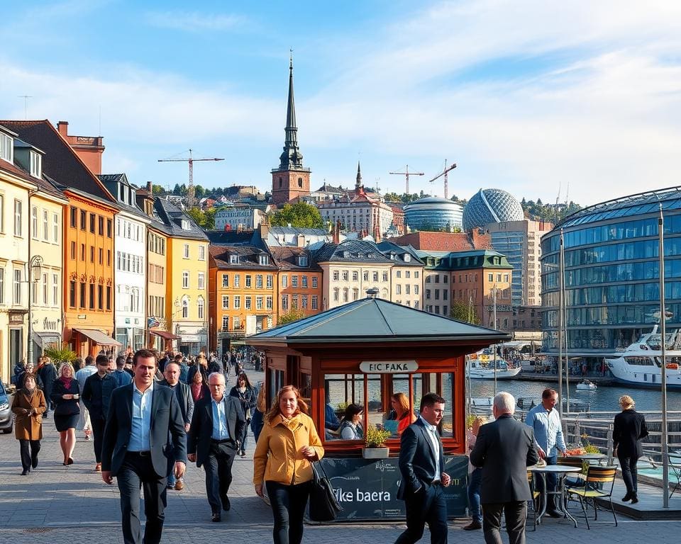 Welche Orte prägen Stockholm?