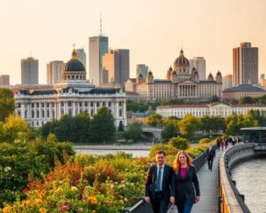 Welche Orte prägen Warschau?