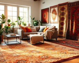 Welche Teppiche passen ins Wohnzimmer?