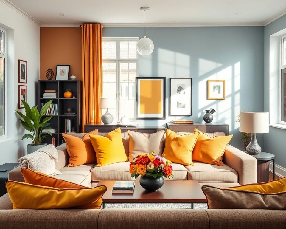 Wie kombiniert man Farben im Wohnraum?