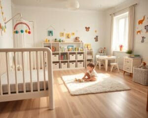 Wie richtet man eine Kinderzimmer sicher ein?