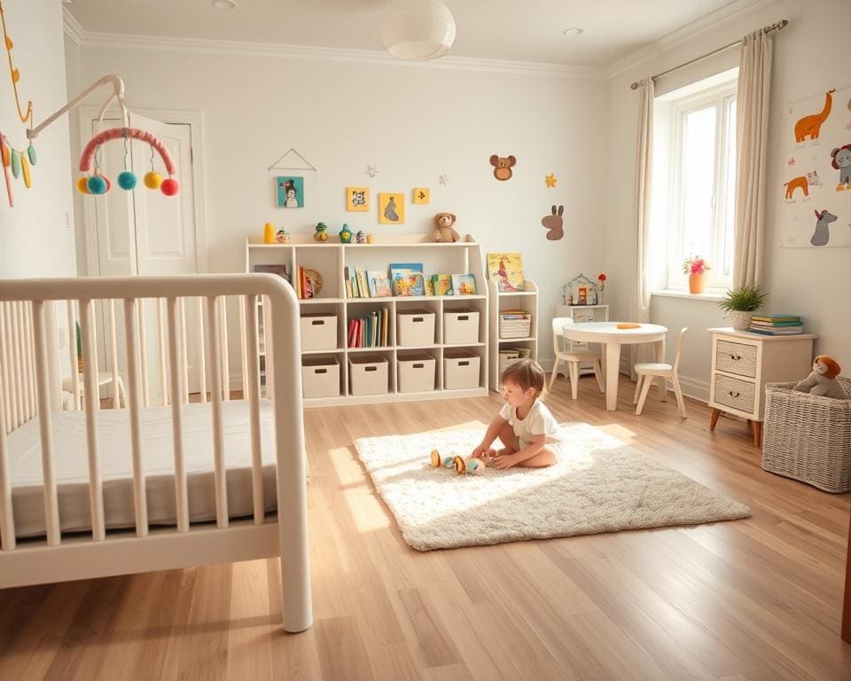 Wie richtet man eine Kinderzimmer sicher ein?