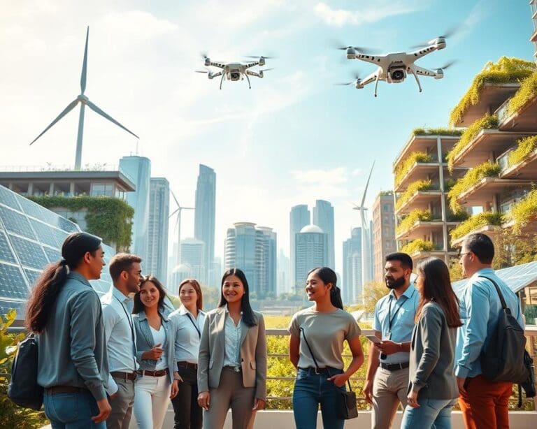 Wie unterstützen Technologien Umweltziele?