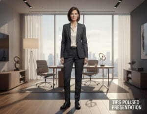 gepflegtes Auftreten