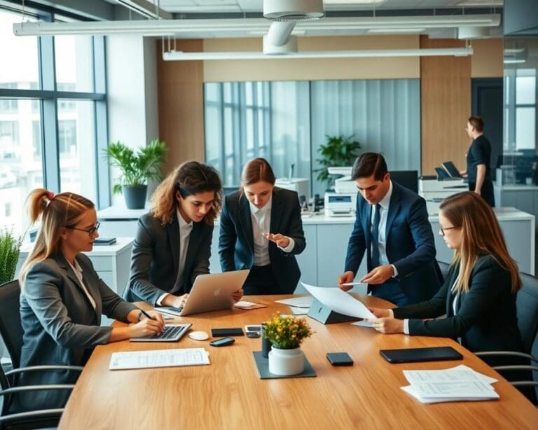 Effizienz Büro Dienstleistungen