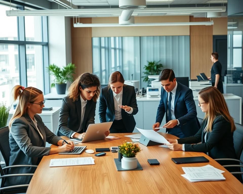 Effizienz Büro Dienstleistungen