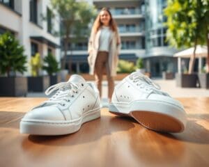 weiße Sneaker
