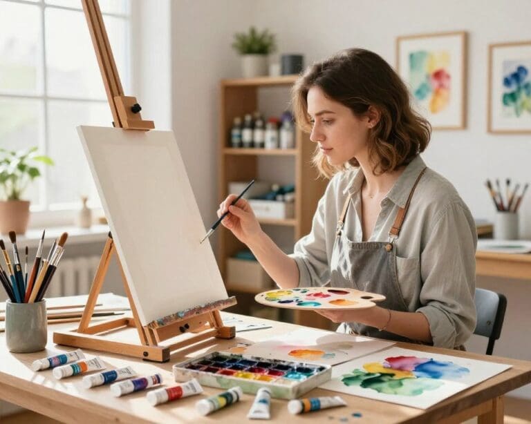 Aquarellmalerei