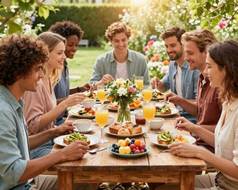 Brunch mit Freunden